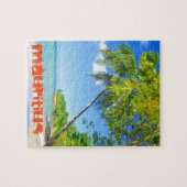 Tropische Insel in Mauritius Puzzle (Horizontal)
