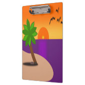 TROPISCHE INSEL KLEMMBRETT (Links)