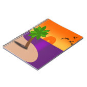 TROPISCHE INSEL NOTIZBLOCK (Linke Seite)
