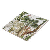 Tropische Insel-Palme-Wedel-Keramik-Fliese Fliese (Seite)