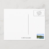 Tropische Insel Postkarte (Rückseite)