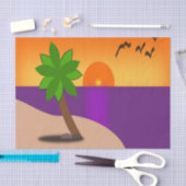 TROPISCHE INSEL SEIDENPAPIER (Handwerk)