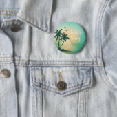 Tropische Insel Vater des Bodens Aquamarin ID581 Button (Beispiel)