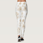 Tropische Inselpalmen Leggings (Rückseite)
