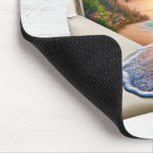 Tropische Inselwelt im Umkreis Mousepad (Ecke)