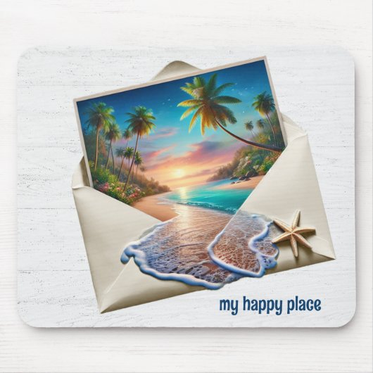 Tropische Inselwelt im Umkreis Mousepad (Vorne)