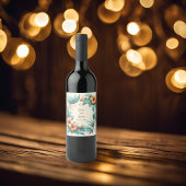 Tropische Iriabenz Weinetikett