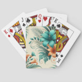 Tropische Iriabole Spielkarten (Rückseite)