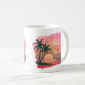 Tropische Isle Mutter der Bride Pink ID581 Kaffeetasse (VorderseiteRechts)