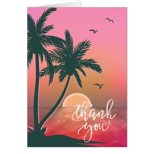 Tropische Isle Sunrise Danke Pink ID581 (Vorne)