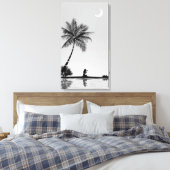 Tropische Isolation Leinwanddruck (Insitu (Schlafzimmer))