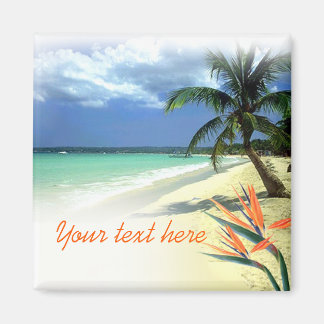 Tropische jamaikanische hawaiianische Gastgeschenk Magnet