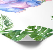 Tropische Jungtiere Poster (Ecke)
