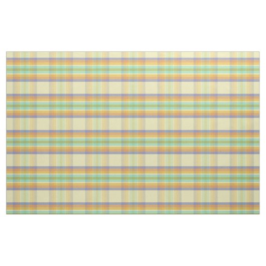 Tropische Karierte HTS Stoff (Fat Quarter (45,7 x 55,9 cm))