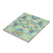 Tropische Keramik abstrakter ethnischer Muster Fliese (Seite)