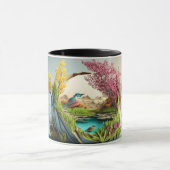 Tropische Keramik Tasse (Zentrum)