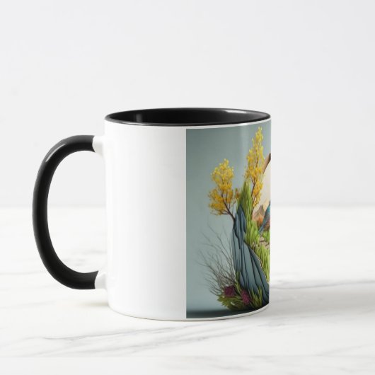 Tropische Keramik Tasse (Links)