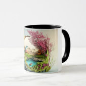 Tropische Keramik Tasse (VorderseiteRechts)