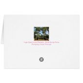 Tropische Kokosnuss-Plantage Bonita Springs Florid (Rückseite Horizontal)