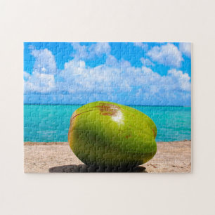 Tropische Kokosnüsse Guam. Puzzle