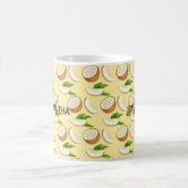 Tropische Kokosnüsse Kaffeetasse (Mittel)