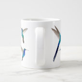Tropische Kolibris Jumbo-Tasse (Rückseite)