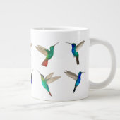 Tropische Kolibris Jumbo-Tasse (Rechts)