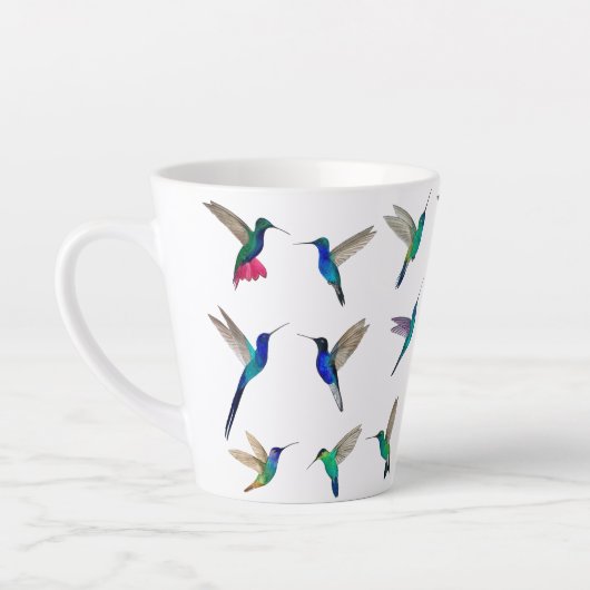 Tropische Kolibris Milchtasse (Links)