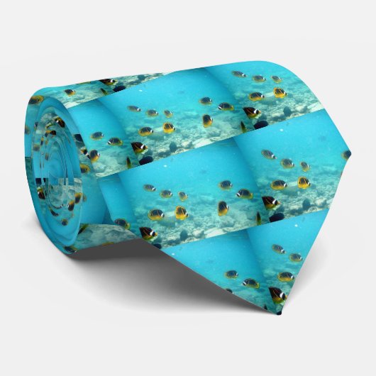 Tropische Krawatte (Gerollt)