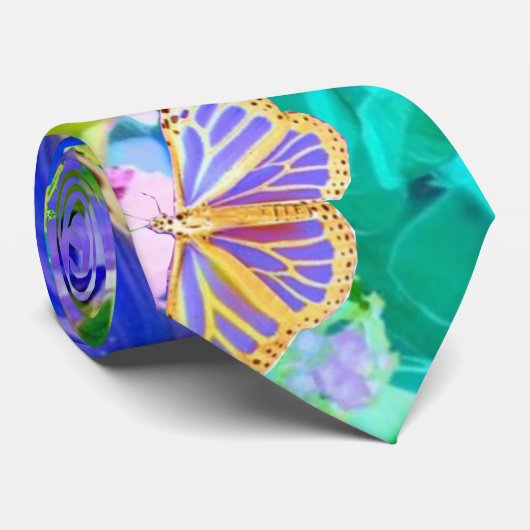 Tropische Krawatte (Gerollt)