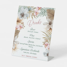 Tropische kubanische Getränke Havanna Nights Bar Sockelschild