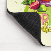 Tropische Kuben - Sommerbeuteln Wasserfarbenfrücht Mousepad (Ecke)