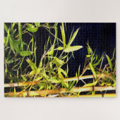 Tropische Kunst aus Bambus Puzzle (Horizontal)