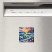 Tropische Kunst Magnet (In Situ (Geschirrspüler))