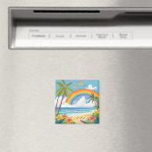 Tropische Kunst Magnet (In Situ (Geschirrspüler))