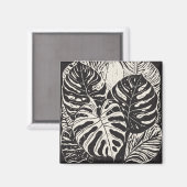 Tropische Kunst Magnet (Vorderseite/Rückseite)