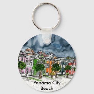 Tropische Kunstgeschenke Panama-Stadt Schlüsselanhänger