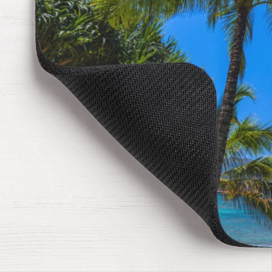 Tropische Küste 2 Mousepad (Ecke)