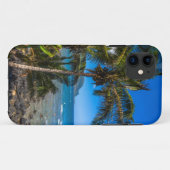 Tropische Küste Case-Mate iPhone Hülle (Rückseite (Horizontal))