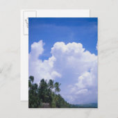 tropische Küste Postkarte (Vorne/Hinten)