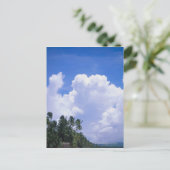 tropische Küste Postkarte (Stehend Vorderseite)