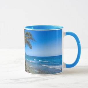 Tropische Küstenlinie Tasse
