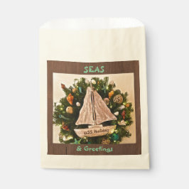 Tropische Küstenmeere & Grüße Weihnachten Geschenktütchen
