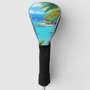 Tropische Lagune Golf Headcover