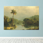 Tropische Landschaft Frederic Edwin Church Leinwanddruck (Insitu (Holzboden))