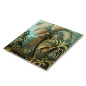 Tropische Landschaft mit Palmen Fliese (Seite)