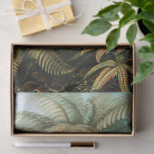 Tropische Landschaft mit Palmen Seidenpapier (Geschenk)