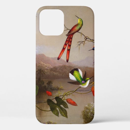 Tropische Landschaft mit zehn Hummingbirds Heade Case-Mate iPhone Hülle (Rückseite)