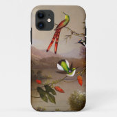 Tropische Landschaft mit zehn Hummingbirds Heade Case-Mate iPhone Hülle (Rückseite)