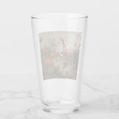 Tropische Landschaft mit zehn Hummingbirds Heade Glas (Rückseite)